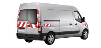 Illustration Auto-Signalstreifen