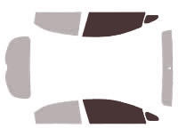 Glazing template - front window kit - Kia Rio (3) 5 doors (2011 - 2017) Glazing template - front window kit - Kia Rio (3) 5 doors (2011 - 2017)