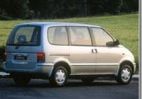 Nissan Serena 4 porte kit pellicola colorata (1991 - 2002)