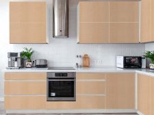 Vinilo adhesivo piel boa beige perla Frentes de cocina
