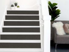 Vinyl imitation cuir mat marron Contremarche