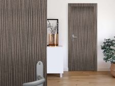 Adhésif tramé marron argenté Porte Adhésif tramé marron argenté Porte