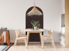 Deko-Bodenbelag mit Craquelé-Stoffeffekt Bronze Arche