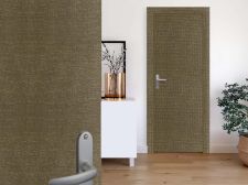 Dekorative Verkleidung retro Silber und Gold Tür Dekorative Verkleidung retro Silber und Gold Tür
