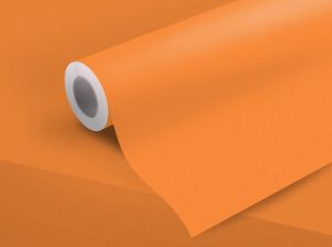 Rouleau Adhésif Orange Brillant 2m X 61,5cm – Vinyle Décoratif Adzif.biz, Fabriqué En France