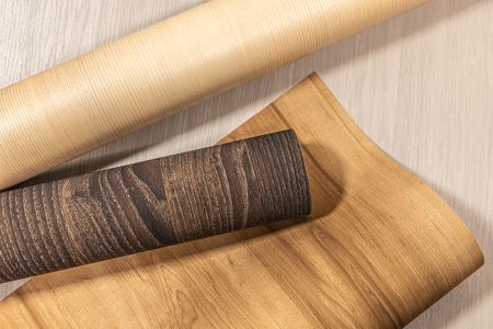 wood adhesive coating; Luminis-Films.