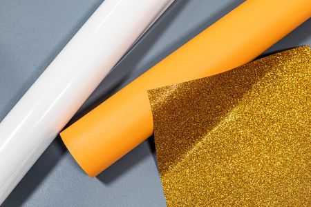 solid colour adhesive coating; Luminis-Films.