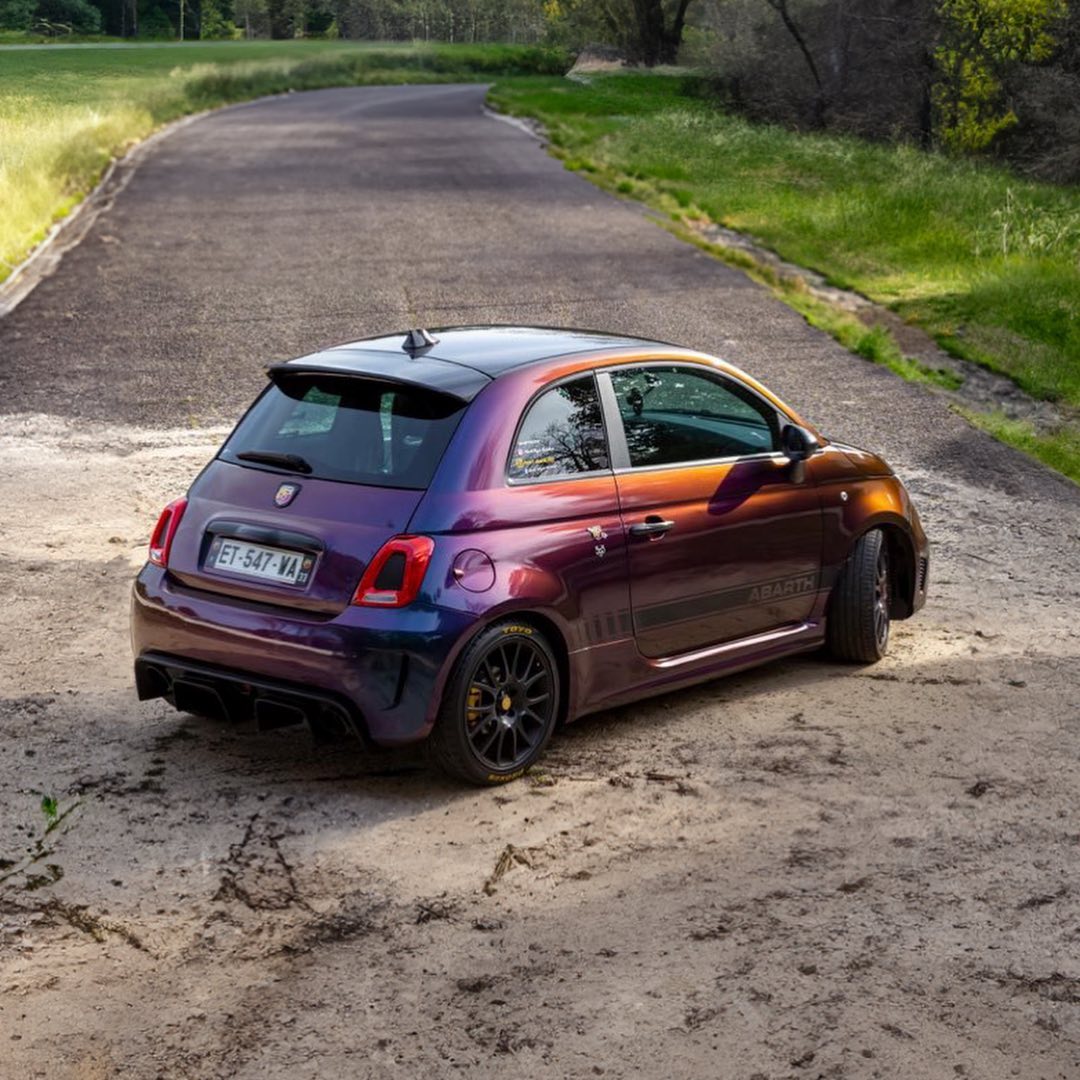 Immagine : Rivestimento Caméléon 3M - Fiat Abarth