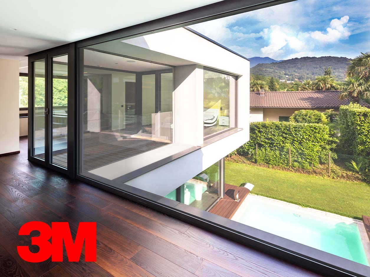 Film de protection solaire 3M transparent Prestige 70 extérieur - Le rouleau de 7,00 m x 0,33 m