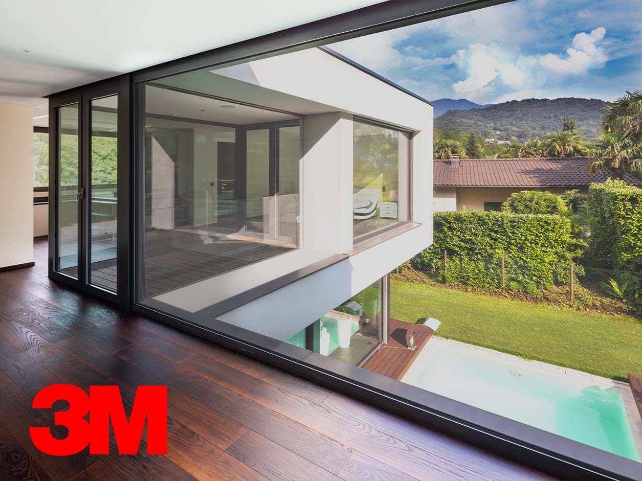 Film de protection solaire 3M transparent Prestige 70 extérieur - Le rouleau de 7,00 m x 0,33 m