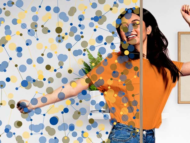 Astral decorative film with customizable planets - Luminis Films  Astral decorative film with customizable planets - Luminis Films