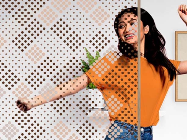 Customizable decorative film with Construction block motif - Luminis Films  Customizable decorative film with Construction block motif - Luminis Films
