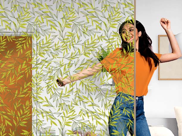  Decorative film with a provence motif. Luminis Films