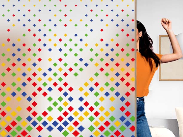  Decorative film for squares. Luminis Films