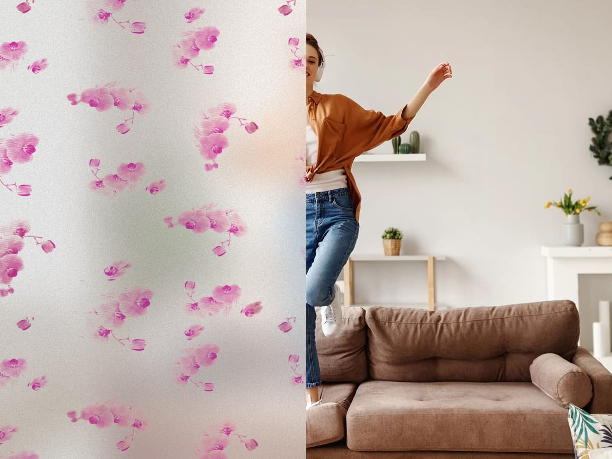 Wandtattoo Schutzfolie 60x200cm - Elektrostatisch Transparent Wasserdicht