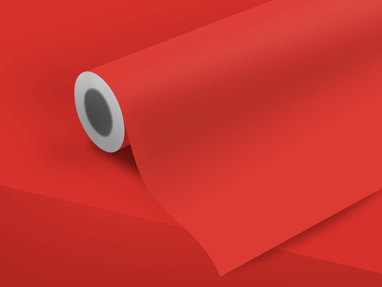 Rouleau adhésif rouge mat MAT-2304 - Luminis Films