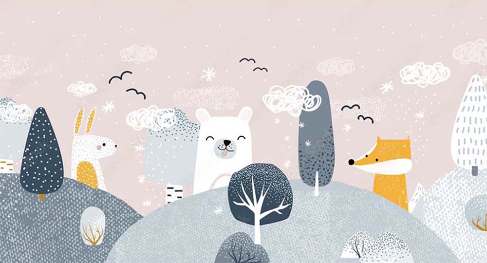 Papier peint panoramique Bear Papier peint panoramique Bear
