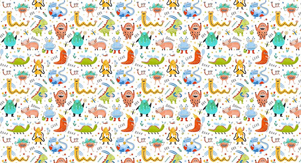 Papier peint panoramique Monstres Papier peint panoramique Monstres