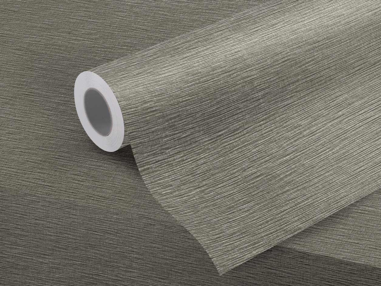 Adhesive imitation fabric, dark grey. Luminis Films