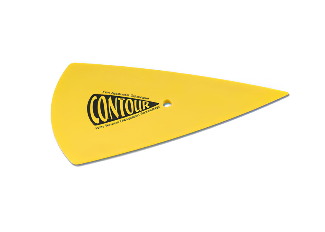 Raclette à joints souple : Yellow Contour pour passer derrière les joints - Variance Auto  Raclette à joints souple : Yellow Contour pour passer derrière les joints - Variance Auto