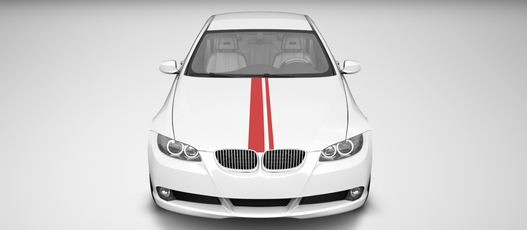 Tinted film kit 1 wide strip + 1 thin strip Tinted film kit 1 wide strip + 1 thin strip