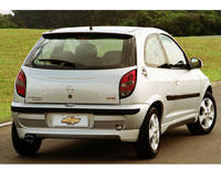 Chevrolet Celta (1) Phase 2 3 porte (2006 - 2011) kit pellicola colorata