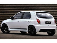 Ready-to-install car film kit - Tinted film - Chevrolet Celta (1) Phase 1 5-door (1999 - 2006) - Variance Auto Ready-to-install car film kit - Tinted film - Chevrolet Celta (1) Phase 1 5-door (1999 - 2006) - Variance Auto