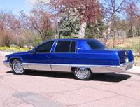 Kit film teinté Cadillac Fleetwood (1) Berline 4 portes (1985 - 1989)