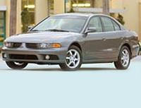 Tinted film kit Mitsubishi Galant (8) 4-door sedan (1996 - 2006)