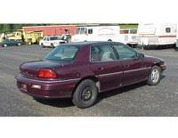 Pontiac Grand Am (4) 4-door sedan (1992 - 1998) tinted film kit