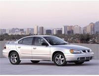 Pontiac Grand Am (5) 4-door sedan (1999 - 2006) tinted film kit