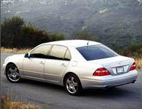 Kit de láminas tintadas Lexus LS (3) sedán de 4 puertas (2000 - 2006)