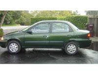 Kit film teinté Geo Metro (2) Berline 4 portes (1998 - 2001)