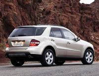 Tinted film kit Mercedes-Benz ML (2) 5-door (2005 - 2011)