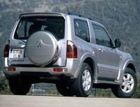 Mitsubishi Montero (4) 3 puertas (2006 - 2018) kit de láminas tintadas