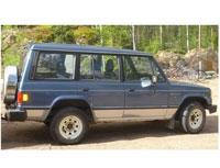 Mitsubishi Montero (1) 5 puertas (1982 - 1991) kit de láminas tintadas