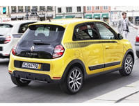 Renault Twingo (3) 5-door tinted film kit (since 2014)