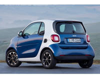 Smart ForTwo (3) Coupe 3-door tinted film kit (since 2014)