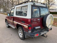 Toyota Land Cruiser (7) 2 Türen Hinten 4 Türen (1985 - 1996) Tönungsfolien Kit