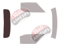 Gabarit vitrage - kit 3/4 arrière - Chevrolet Corvette (3) C3 Coupe 2 portes (1973 - 1977) Gabarit vitrage - kit 3/4 arrière - Chevrolet Corvette (3) C3 Coupe 2 portes (1973 - 1977)