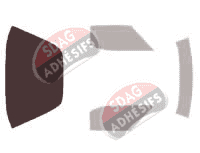 Gabarit vitrage - kit 3/4 arrière - Chevrolet Corvette (3) C3 Coupe 2 portes (1978 - 1982) Gabarit vitrage - kit 3/4 arrière - Chevrolet Corvette (3) C3 Coupe 2 portes (1978 - 1982)