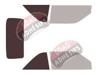 Gabarit vitrage - kit 3/4 arrière - Mercedes-Benz Classe E (1) Cabriolet 2 portes (1987 - 1995) Gabarit vitrage - kit 3/4 arrière - Mercedes-Benz Classe E (1) Cabriolet 2 portes (1987 - 1995)