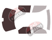 Gabarit vitrage - kit 3/4 arrière - Dodge Intrepid Berline 4 portes (1993 - 1997)