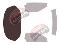 Gabarit vitrage - kit 3/4 arrière - Acura NSX (1) Coupé 2 portes (1991 - 2005)