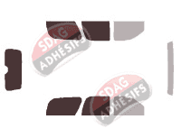 Gabarit vitrage - kit 3/4 arrière - Gmc Yukon (3) 5 portes (2007 - 2014)