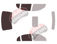 Gabarit vitrage - kit 3/4 arrière - Honda Civic (7) Berline 4 portes (2001 - 2005) Gabarit vitrage - kit 3/4 arrière - Honda Civic (7) Berline 4 portes (2001 - 2005)