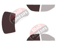 Gabarit vitrage - kit 3/4 arrière - Lexus ES (3) Berline 4 portes (1996 - 2002) Gabarit vitrage - kit 3/4 arrière - Lexus ES (3) Berline 4 portes (1996 - 2002)