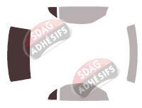 Gabarit vitrage - kit 3/4 arrière - Mercedes-Benz SLK (1) CC 2 portes (1996 - 2005)