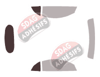 Gabarit vitrage - kit 3/4 arrière - Mitsubishi Eclipse (3) Cabriolet 2 portes (2000 - 2006) Gabarit vitrage - kit 3/4 arrière - Mitsubishi Eclipse (3) Cabriolet 2 portes (2000 - 2006)