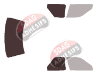 Gabarit vitrage - kit 3/4 arrière - Nissan Sentra (2) Coupé 2 portes (1985 - 1990) Gabarit vitrage - kit 3/4 arrière - Nissan Sentra (2) Coupé 2 portes (1985 - 1990)